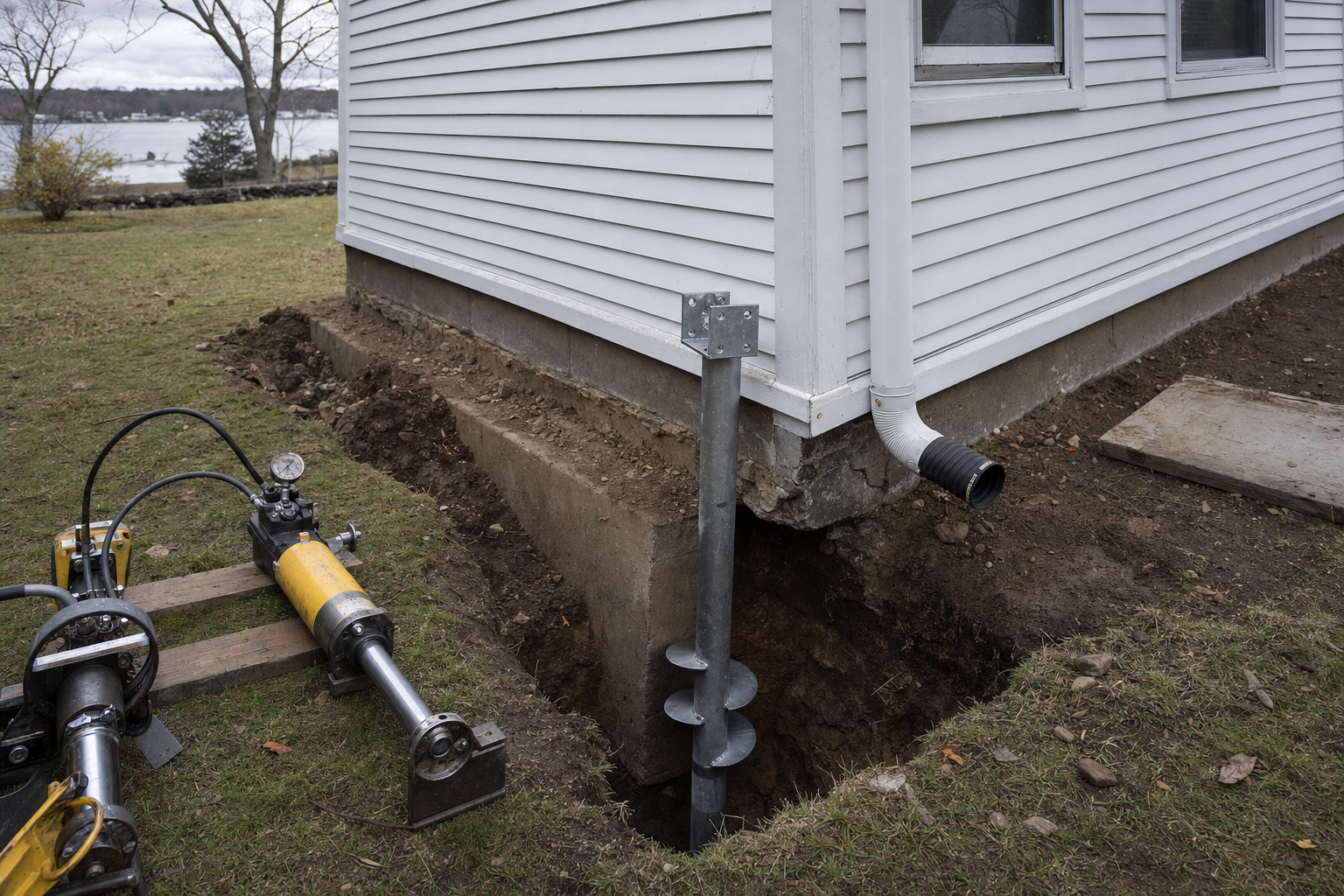 foundation repair &middot; representative project example &middot; illustrative