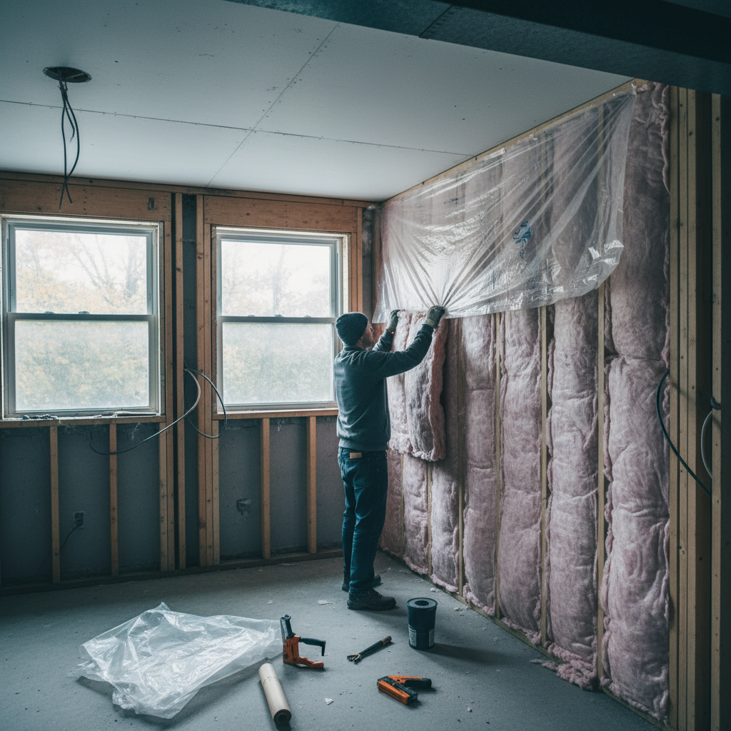 Basement Finishing process step 02