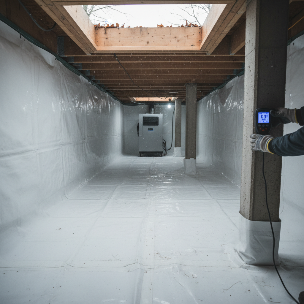 Crawl Space Repair process step 04