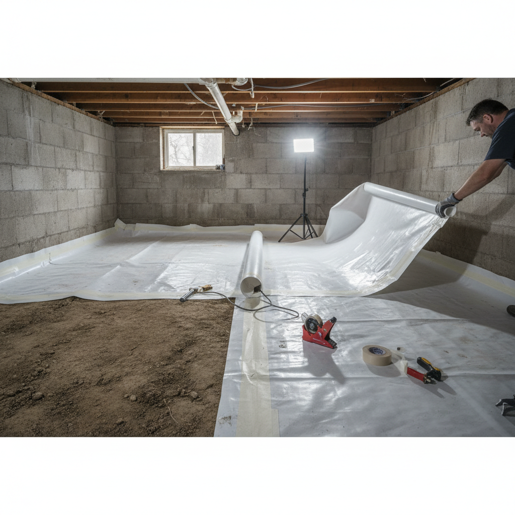 Crawl Space Repair process step 01