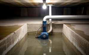 Basement waterproofing