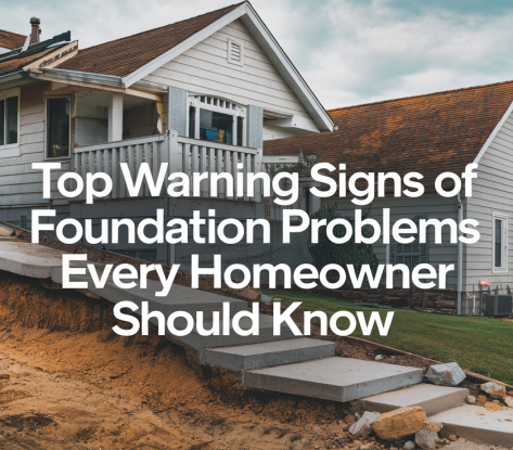 House with sloping foundation