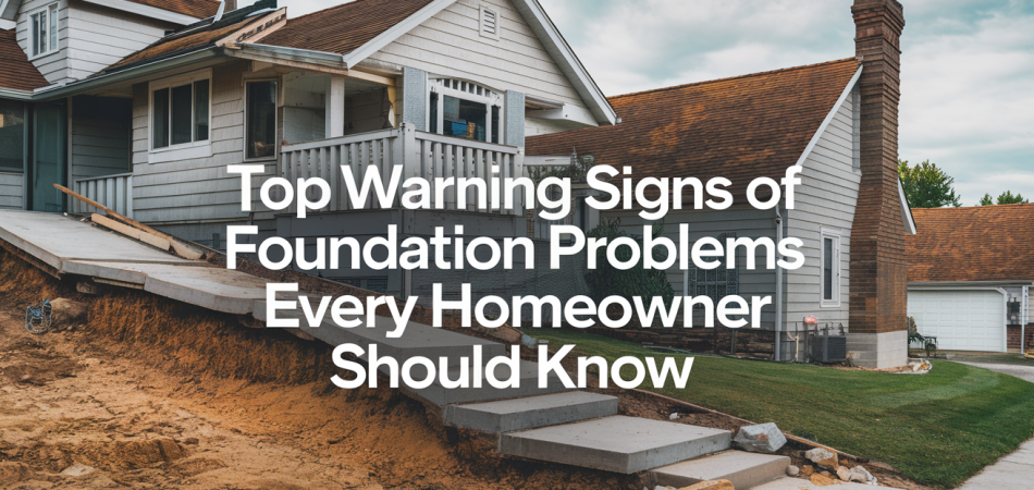 House with sloping foundation